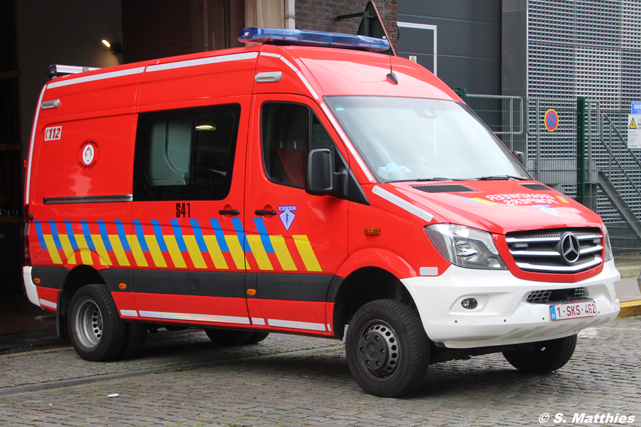 Bruxelles - Service d'Incendie et d'Aide Médicale Urgente - GW-HÖ - S41