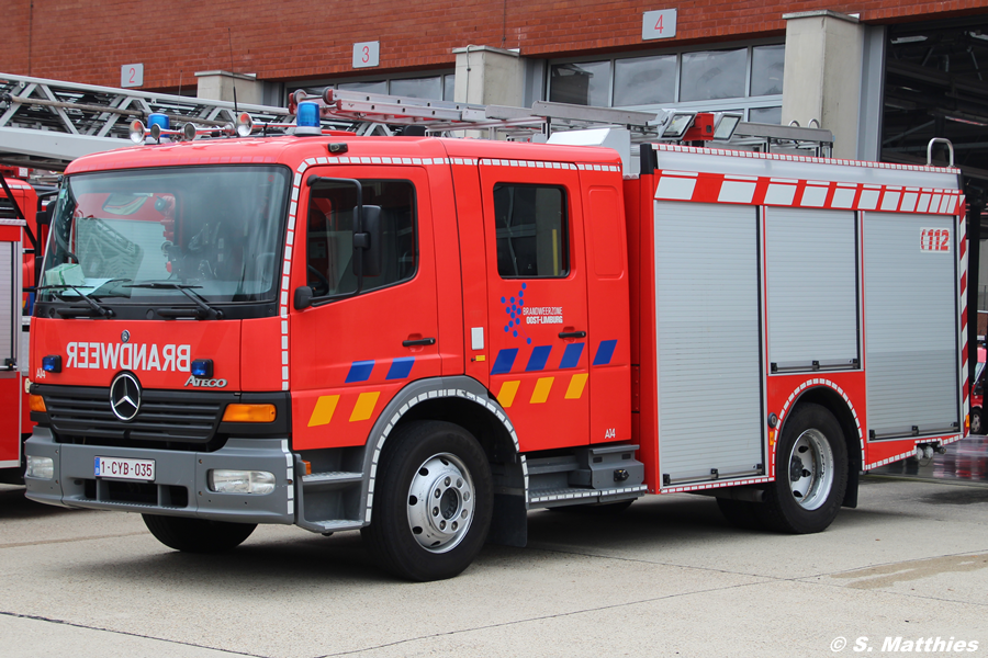 Genk - Brandweer - HLF - A14