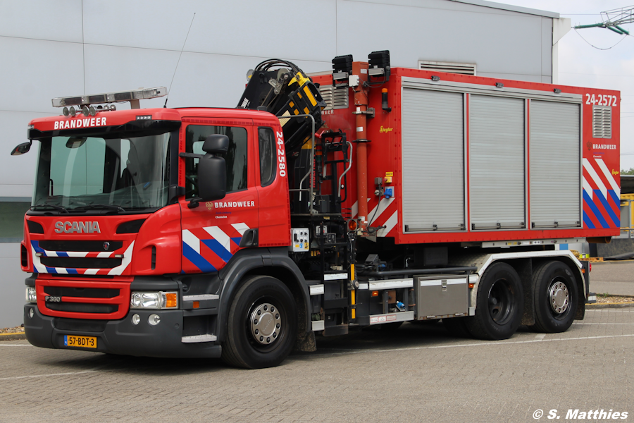Geleen - Bedrijfsbrandweer - WLF-Kran - 24-2580